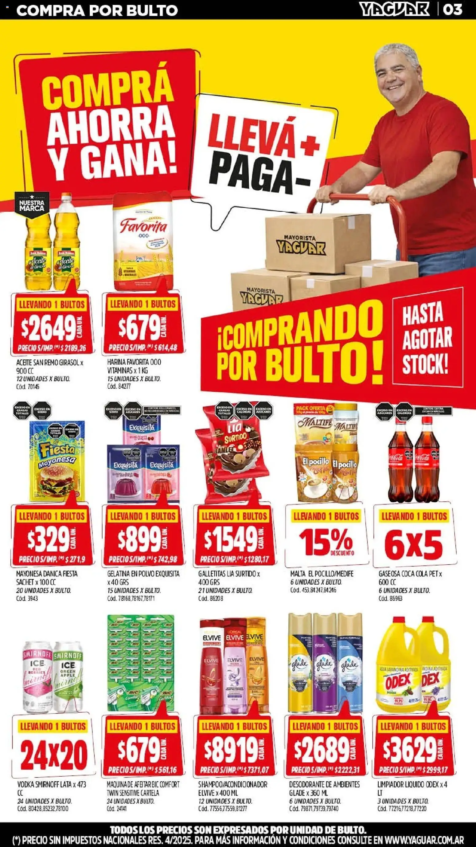 Vista previa del folleto de la tienda Yaguar válido desde el 03/08/2026 