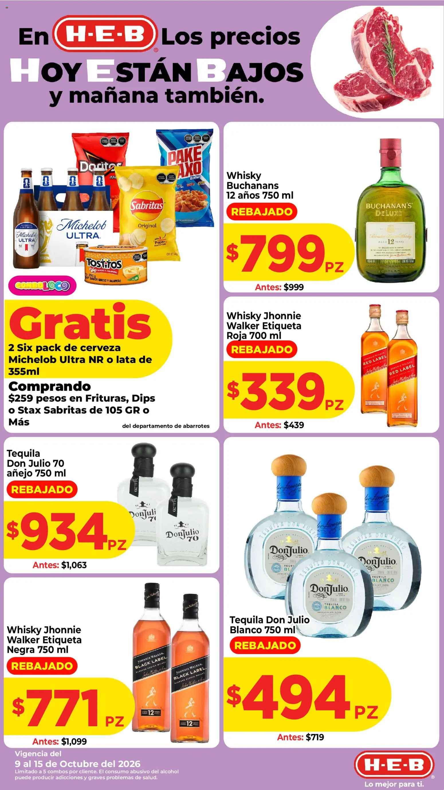 Vista previa las ofertas de la tienda H-E-B - H-E-B folleto desde el 09/10/2026 
