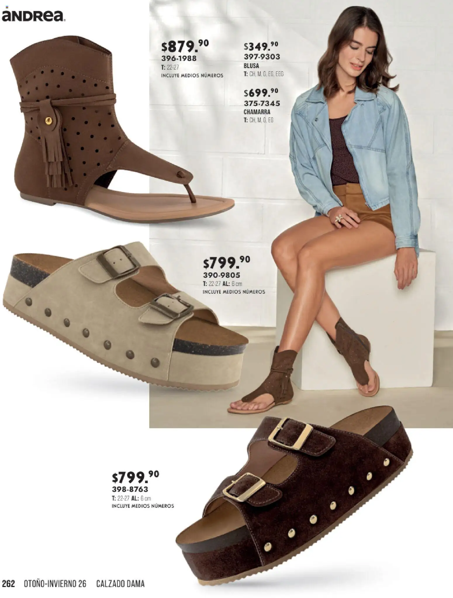 Vista previa las ofertas de la tienda Andrea - Andrea catálogo Otoño Invierno desde el 23/08/2026 