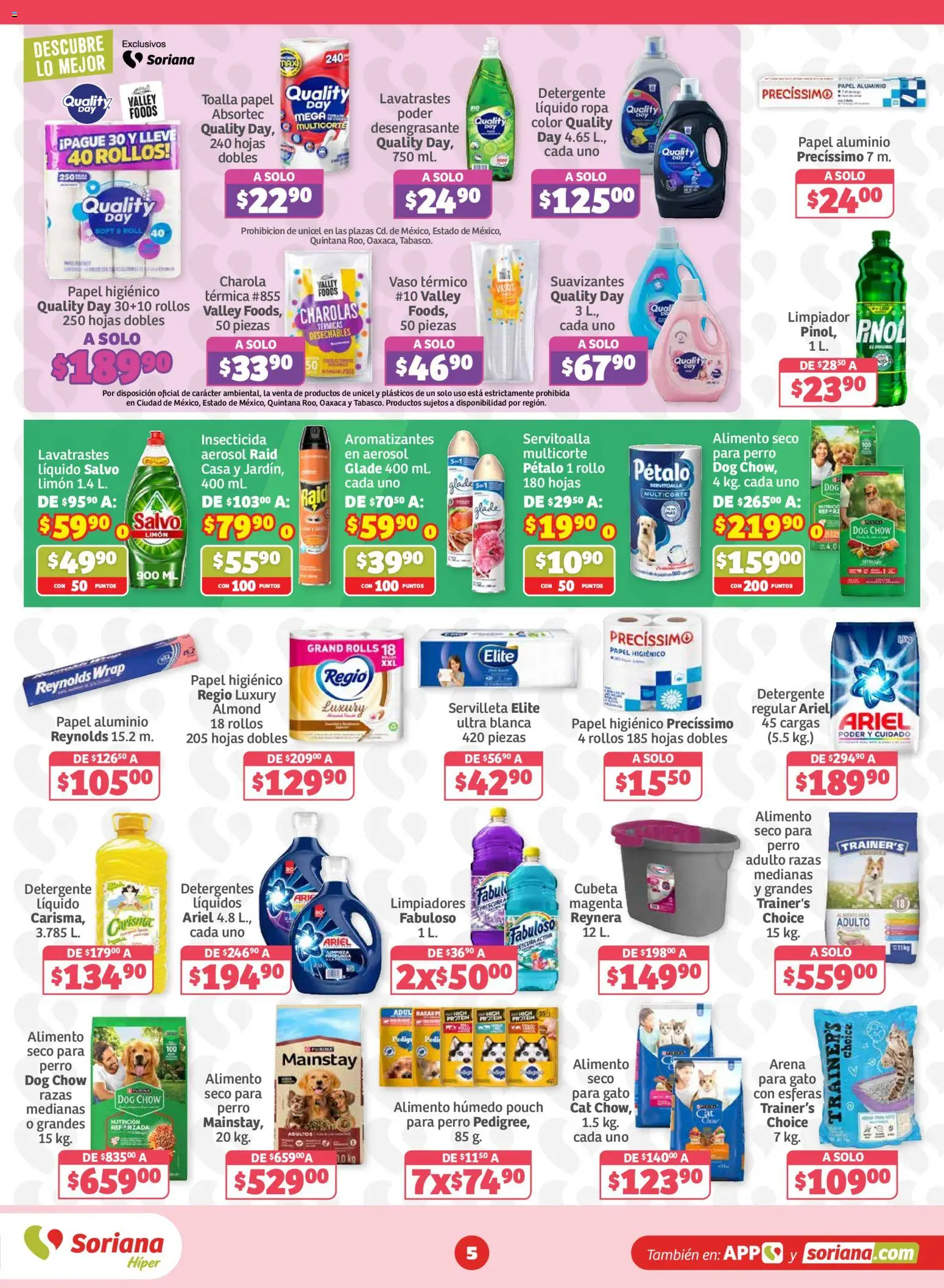 Vista previa las ofertas de la tienda Soriana - Soriana folleto En México Oferta se dice Soriana desde el 09/10/2026 