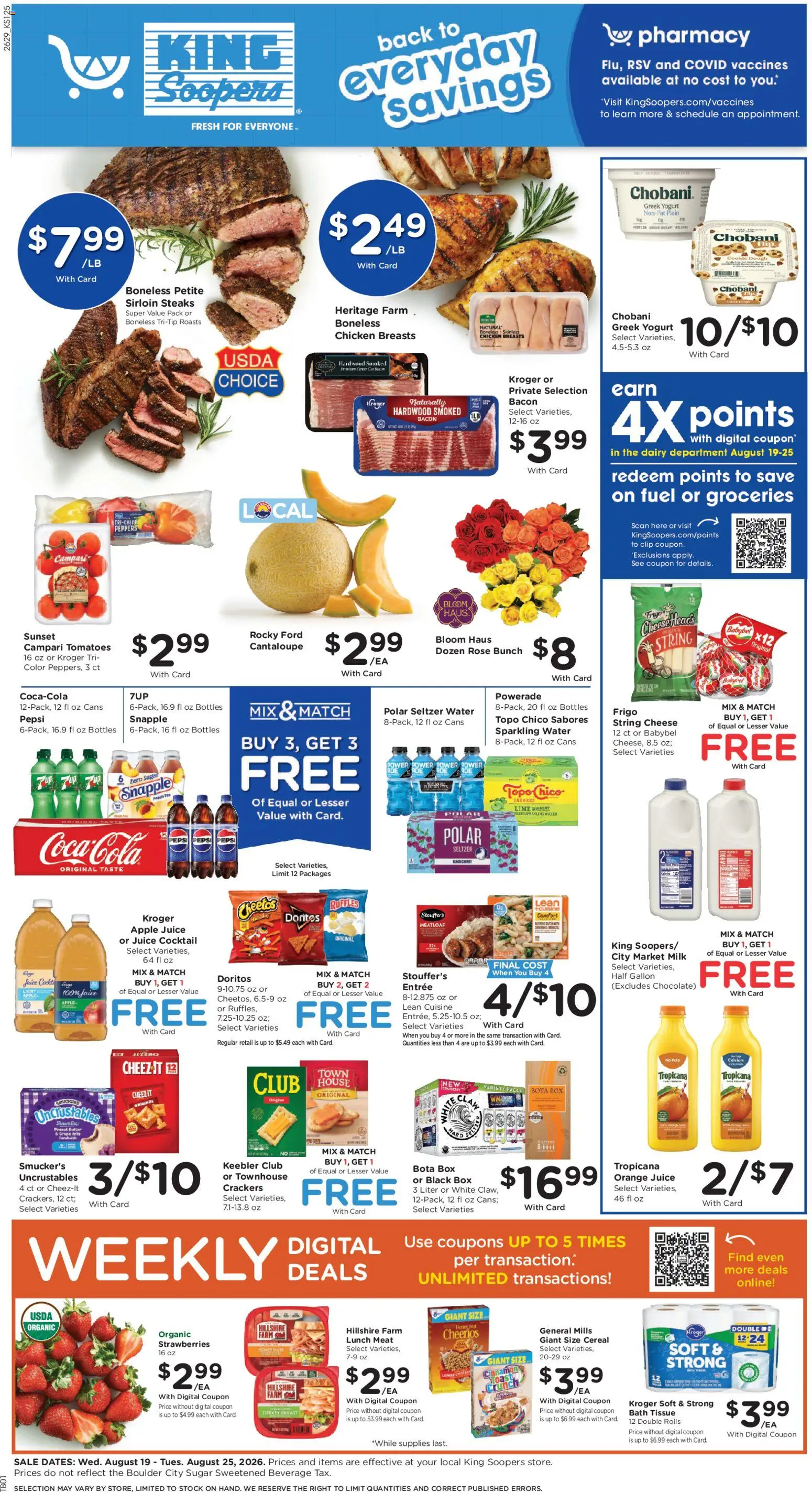 Ad Preview of King Soopers King Soopers Weekly Ad from 08/19/2026