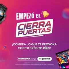 Vista previa de Hiraoka - Cierra Puertas de la tienda Hiraoka válido desde 14/05/2026