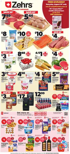 Preview of leaflet Zehrs weekly flyer / circulaire from shop Zehrs is valid from Aug 27, 2026