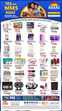 Pré-Visualização do folheto "Assaí Atacadista ofertas" da loja Assaí Atacadista válido a partir de 04/05/2026