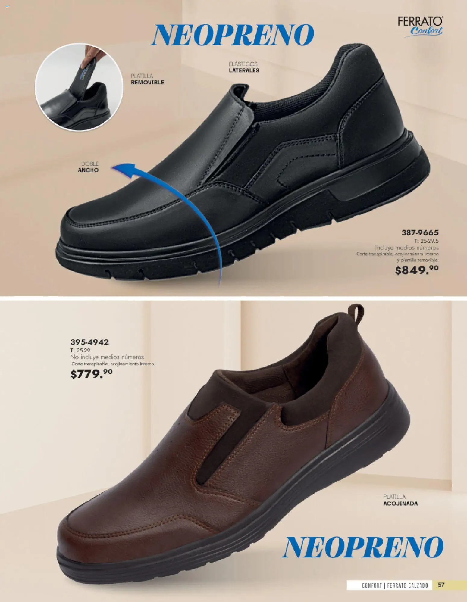 Vista previa las ofertas de la tienda Andrea - Andrea catálogo Calzado Caballero desde el 24/05/2026 