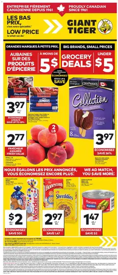 Un aperçu du dépliant Circulaire du magasin Giant Tiger est valide à partir 17 juin 2026