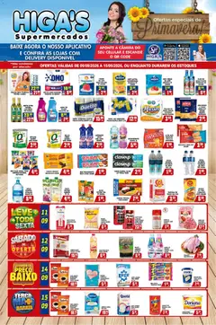 Pré-Visualização do folheto "Higa's Supermercado - Ofertas da semana" da loja Higa's Supermercado válido a partir de 09/09/2026