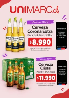 Folleto de la tienda Unimarc válido desde el 22.10.2026 