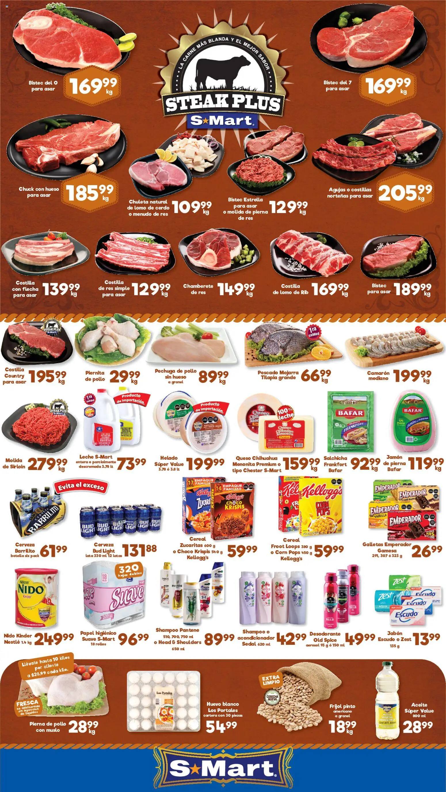 Vista previa las ofertas de la tienda S-Mart - S-Mart folleto Nuevo Laredo desde el 29/05/2026 