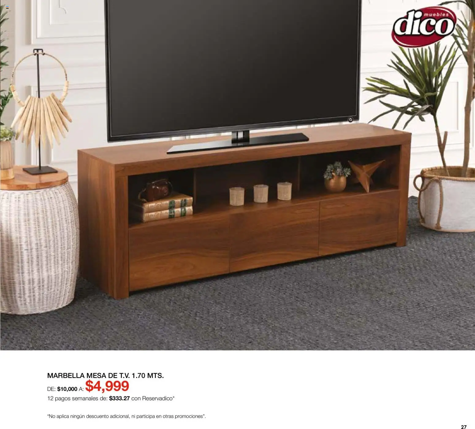 Vista previa las ofertas de la tienda Muebles Dico - Muebles Dico catálogo desde el 01/08/2026 