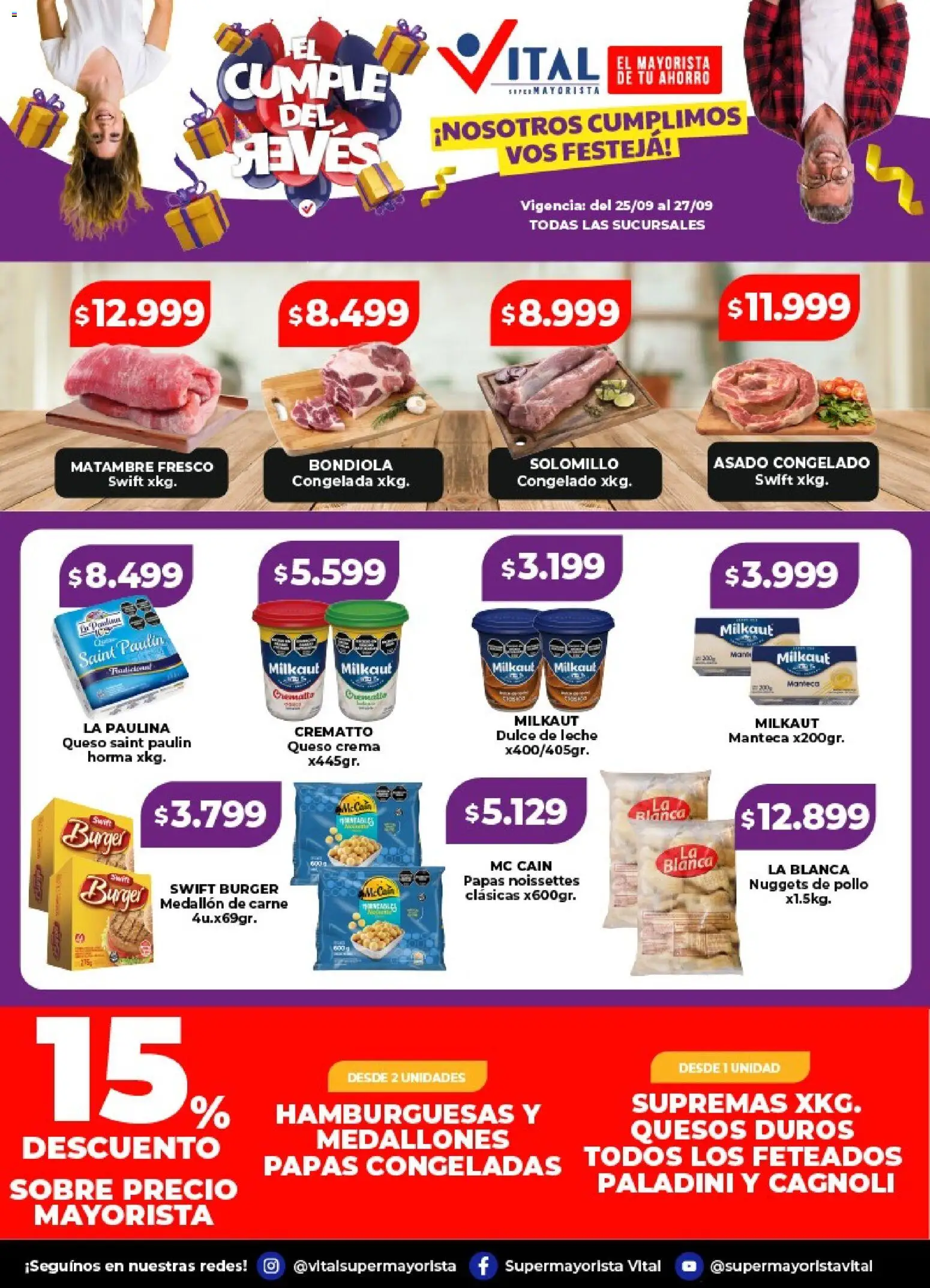 Vista previa del folleto de la tienda Vital válido desde el 25/09/2026 