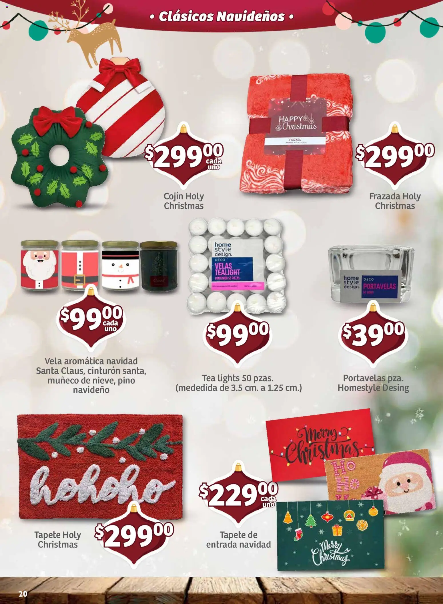 Vista previa las ofertas de la tienda Soriana - Soriana folleto Decoración de Navidad Mercado desde el 30/09/2026 