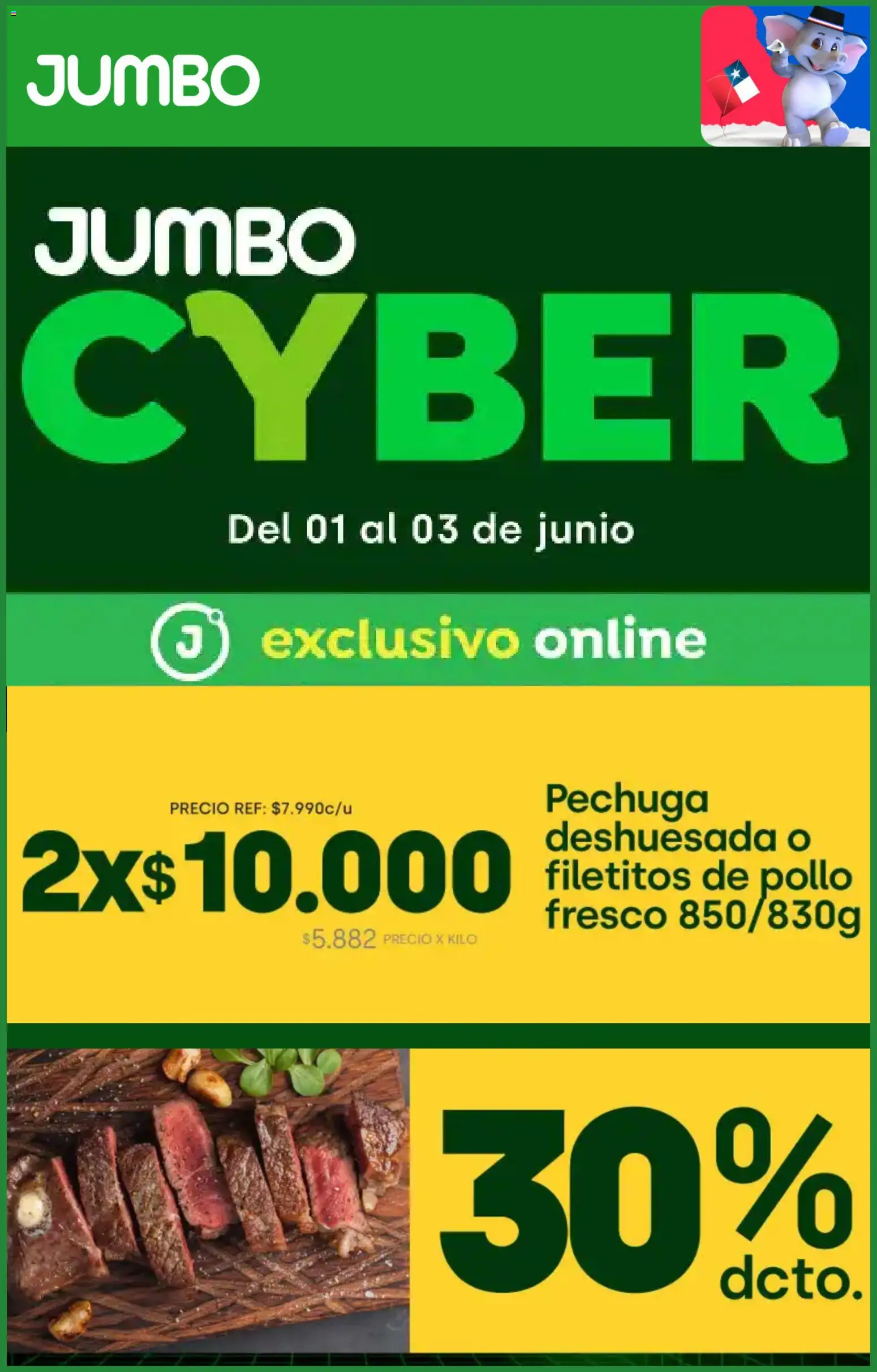 Folleto de la tienda Jumbo válido desde el 31.05.2026 