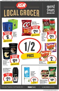 Preview of catalogue IGA catalogue Abbotsford from shop IGA valid 02/09/2026