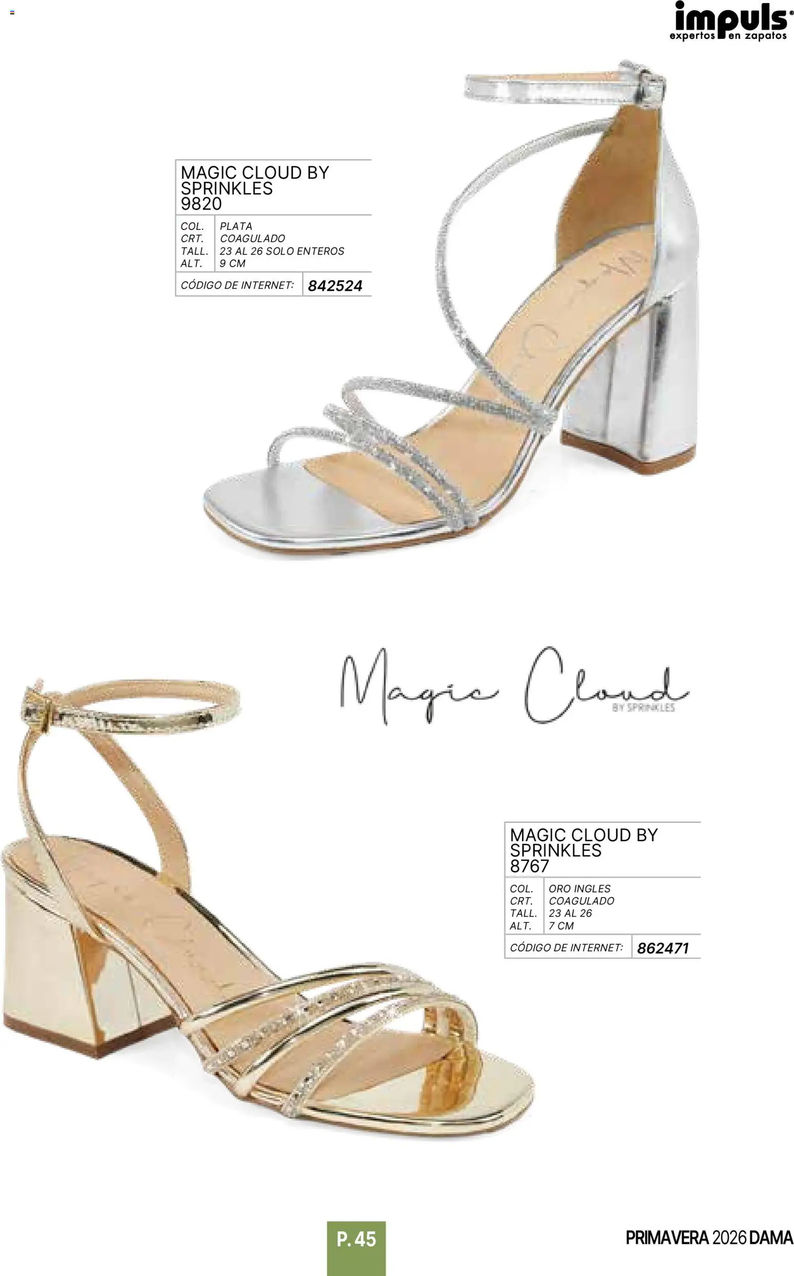 Vista previa las ofertas de la tienda Impuls - Catálogo Primavera desde el 01/01/2026 - Zapatos