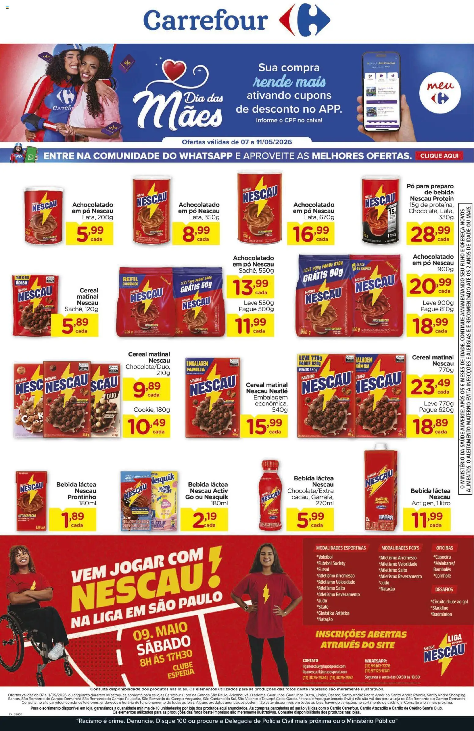 Pré-Visualização do folheto "Carrefour ofertas Final de Semana" da loja Carrefour válido a partir de 07/05/2026