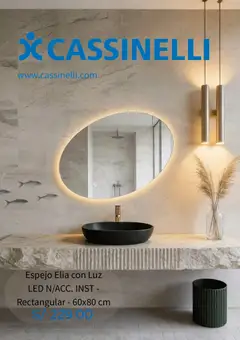 Vista previa de Cassinelli catálogo de la tienda Cassinelli válido desde 01/10/2026