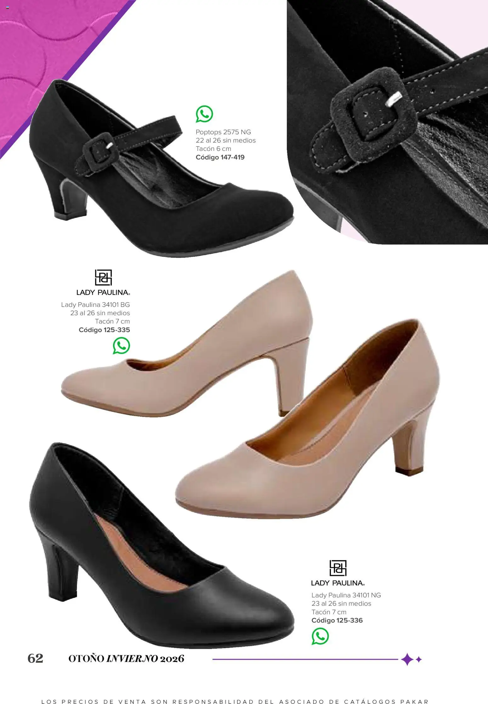 Vista previa las ofertas de la tienda SC Pakar - SC Pakar catálogo Mujer desde el 31/07/2026 