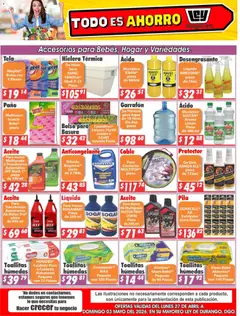 Vista previa las ofertas de la tienda Casa Ley - Casa Ley folleto Durango desde el 27/04/2026 