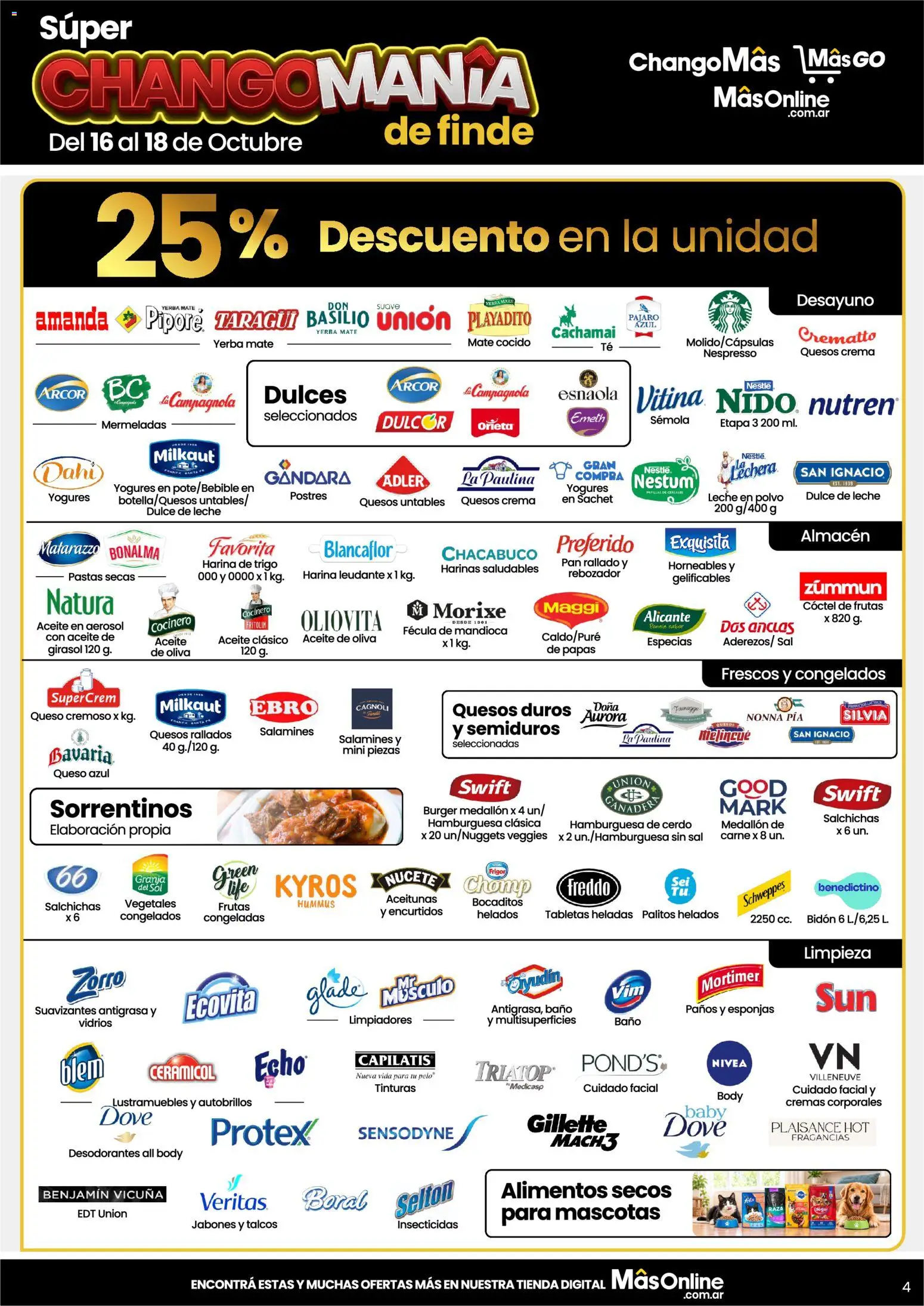 Vista previa del folleto de la tienda Changomas válido desde el 16/10/2026 