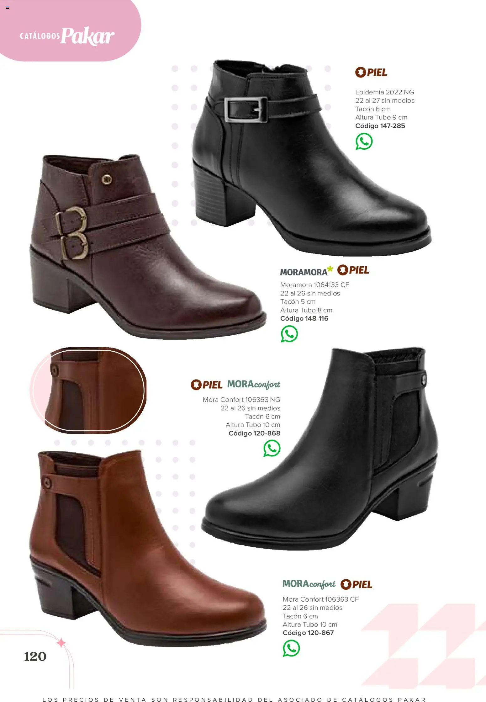 Vista previa las ofertas de la tienda SC Pakar - SC Pakar catálogo Bota desde el 31/07/2026 