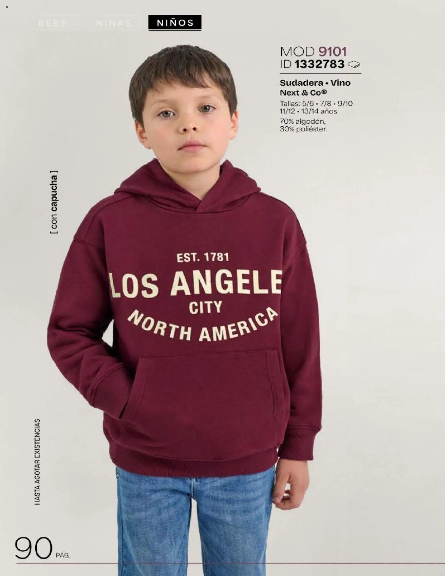 Vista previa las ofertas de la tienda Price Shoes - Price Shoes catálogo Kids desde el 01/10/2026 - Sudadera, Vino
