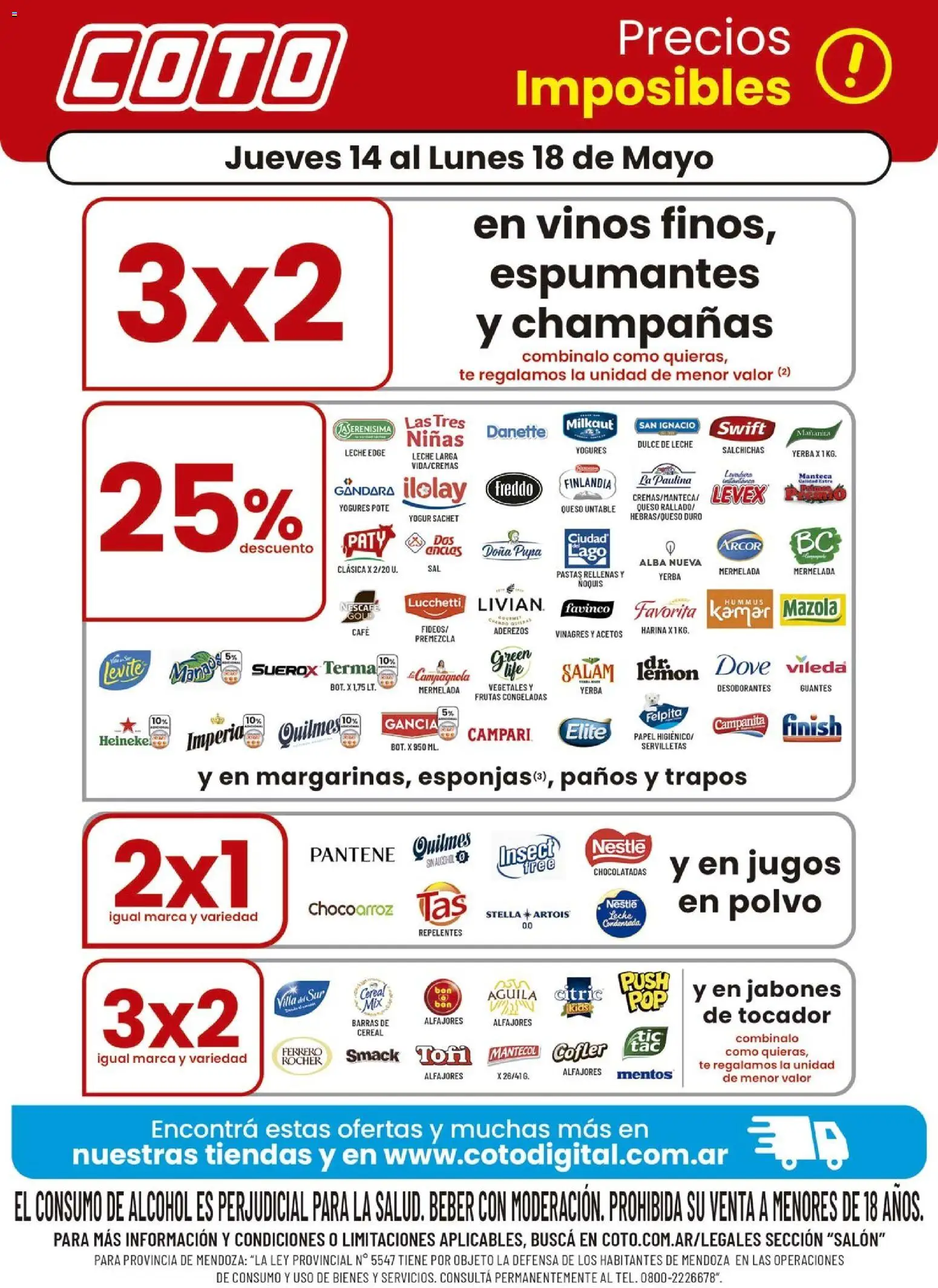 Vista previa del folleto de la tienda Coto válido desde el 14/05/2026 