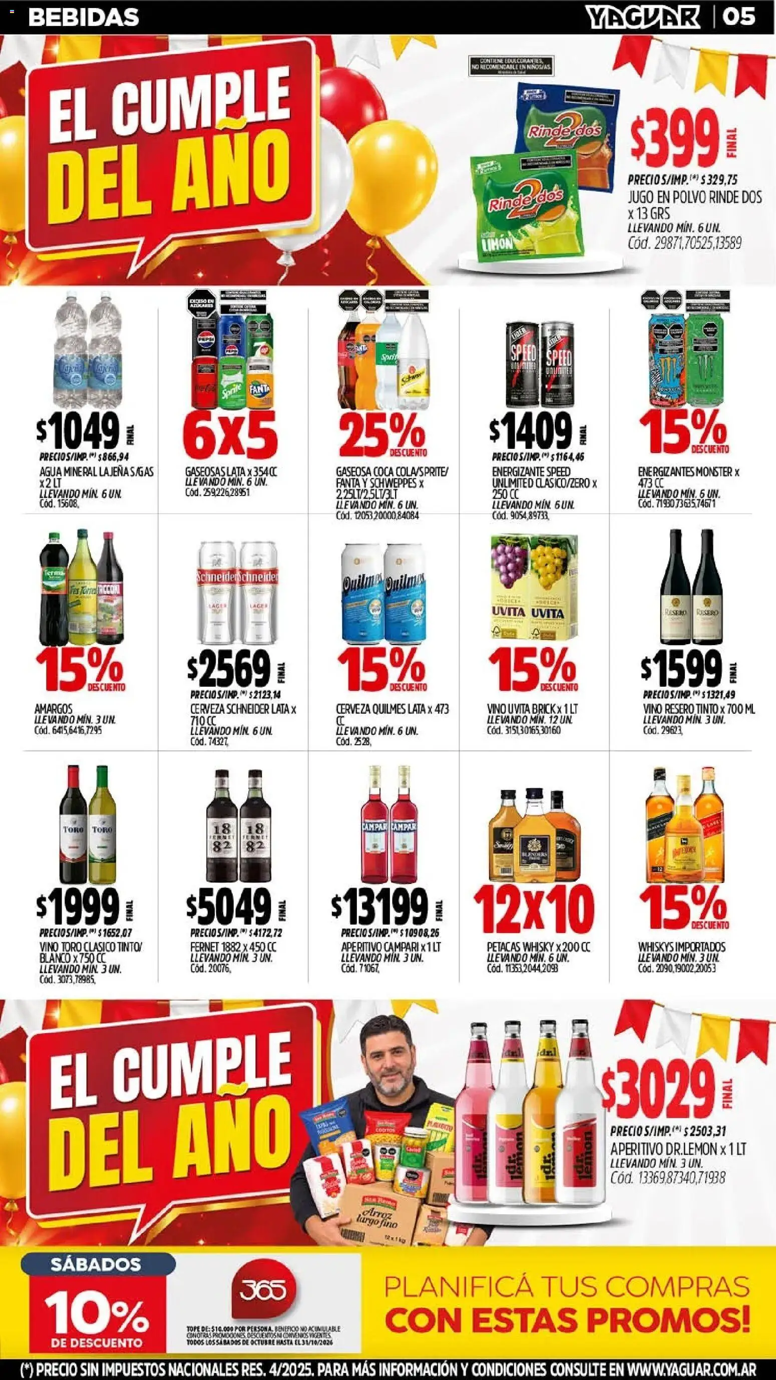 Vista previa del folleto de la tienda Yaguar válido desde el 05/10/2026 