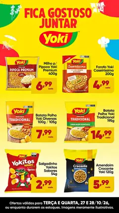 Pré-Visualização do folheto "Lopes Supermercados ofertas Yoki" da loja Lopes Supermercados válido a partir de 27/10/2026