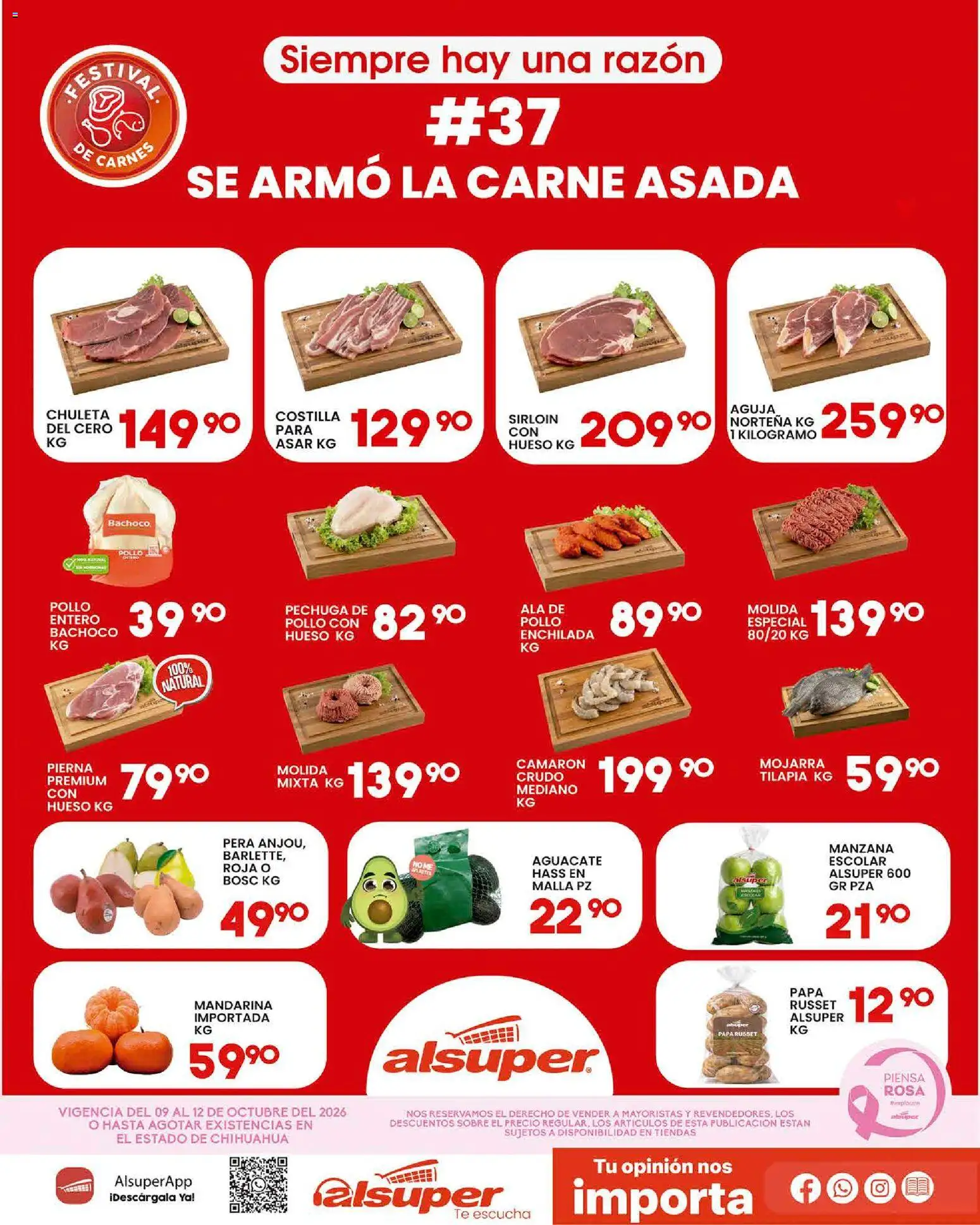 Vista previa las ofertas de la tienda Alsuper - Alsuper folleto desde el 09/10/2026 