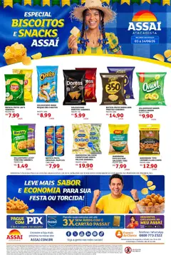 Pré-Visualização do folheto "Assaí Atacadista ofertas - TO" da loja Assaí Atacadista válido a partir de 03/06/2026