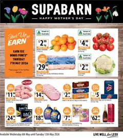 Preview of catalogue Supabarn catalogue from shop Supabarn valid 06/05/2026