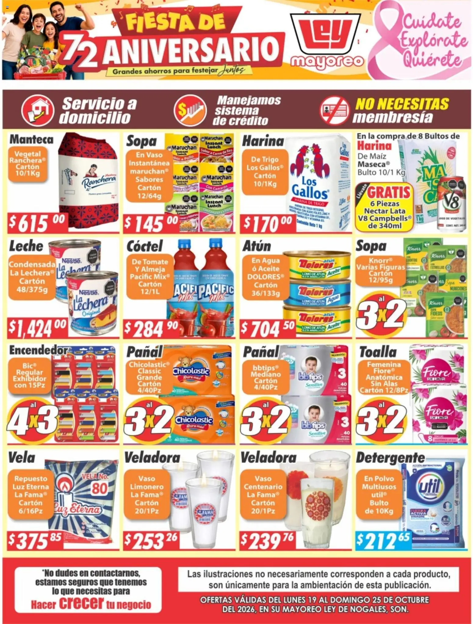 Vista previa las ofertas de la tienda Casa Ley - Casa Ley folleto Nogales desde el 19/10/2026 