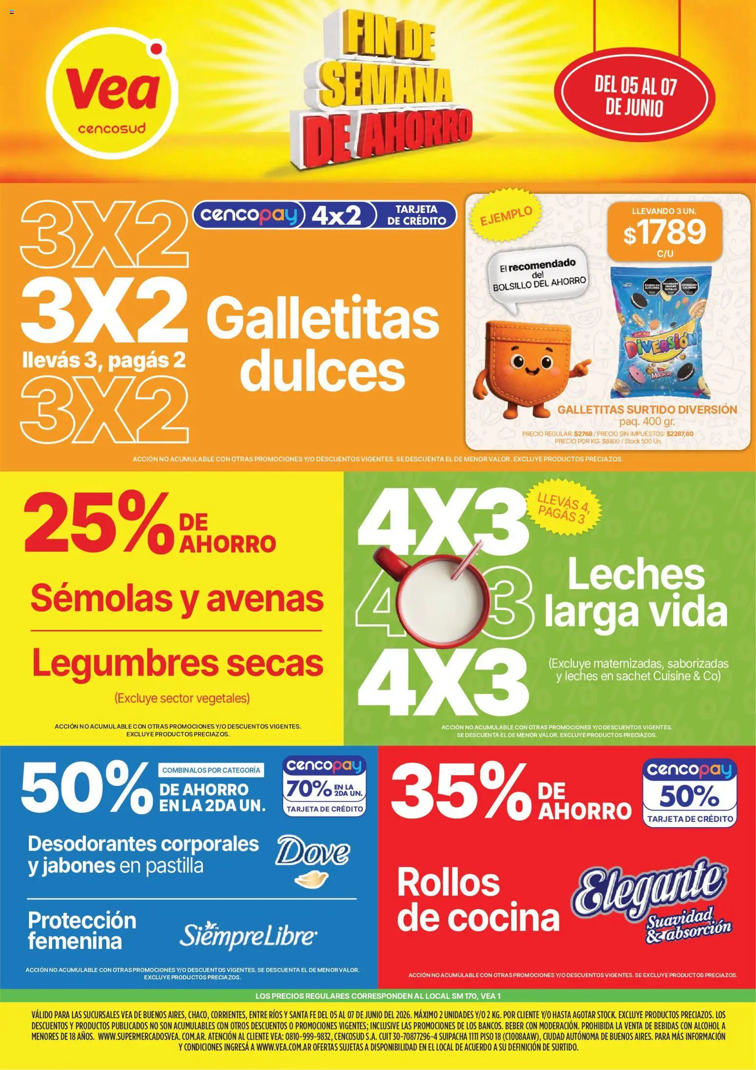 Vista previa del folleto de la tienda Vea válido desde el 05/06/2026 