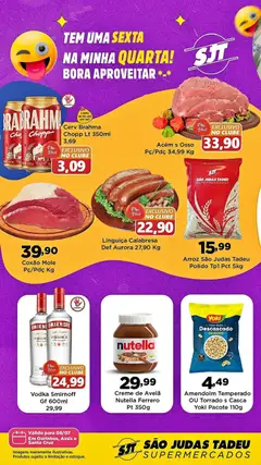 Pré-Visualização do folheto "São Judas Tadeu - Ofertas da semana" da loja São Judas Tadeu válido a partir de 08/07/2026