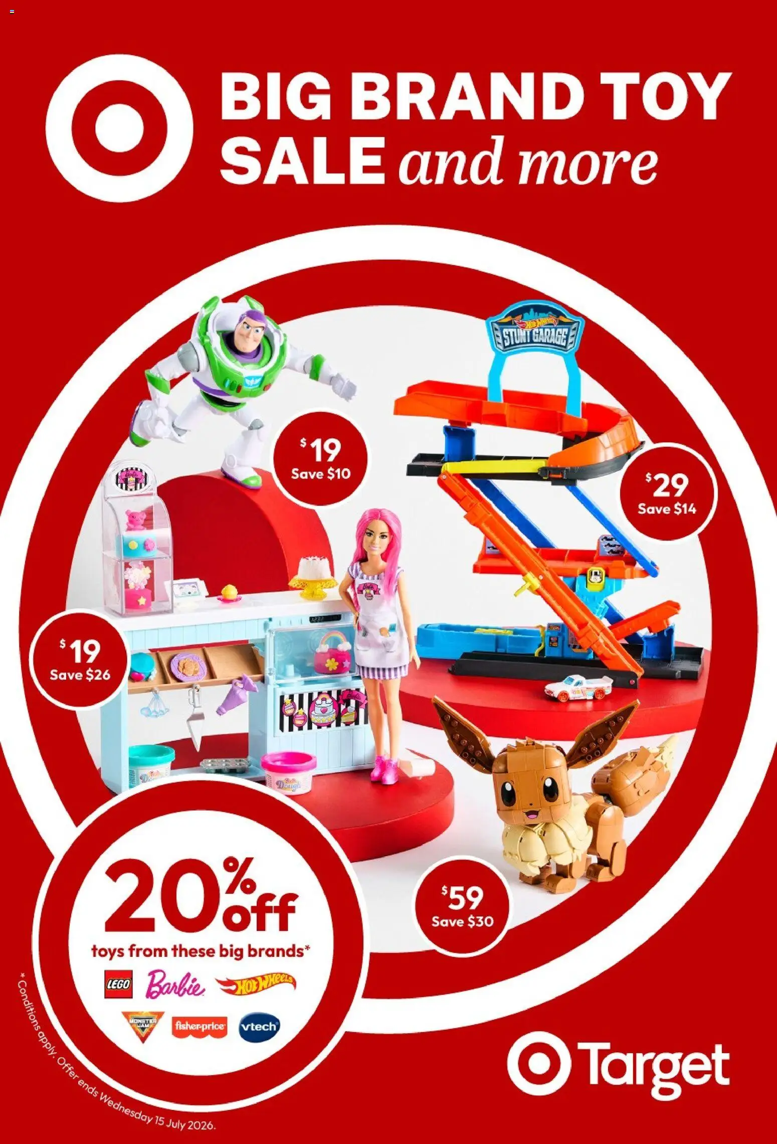 Preview of catalogue Target catalogue from shop Target valid 25/06/2026 - LEGO, Toys