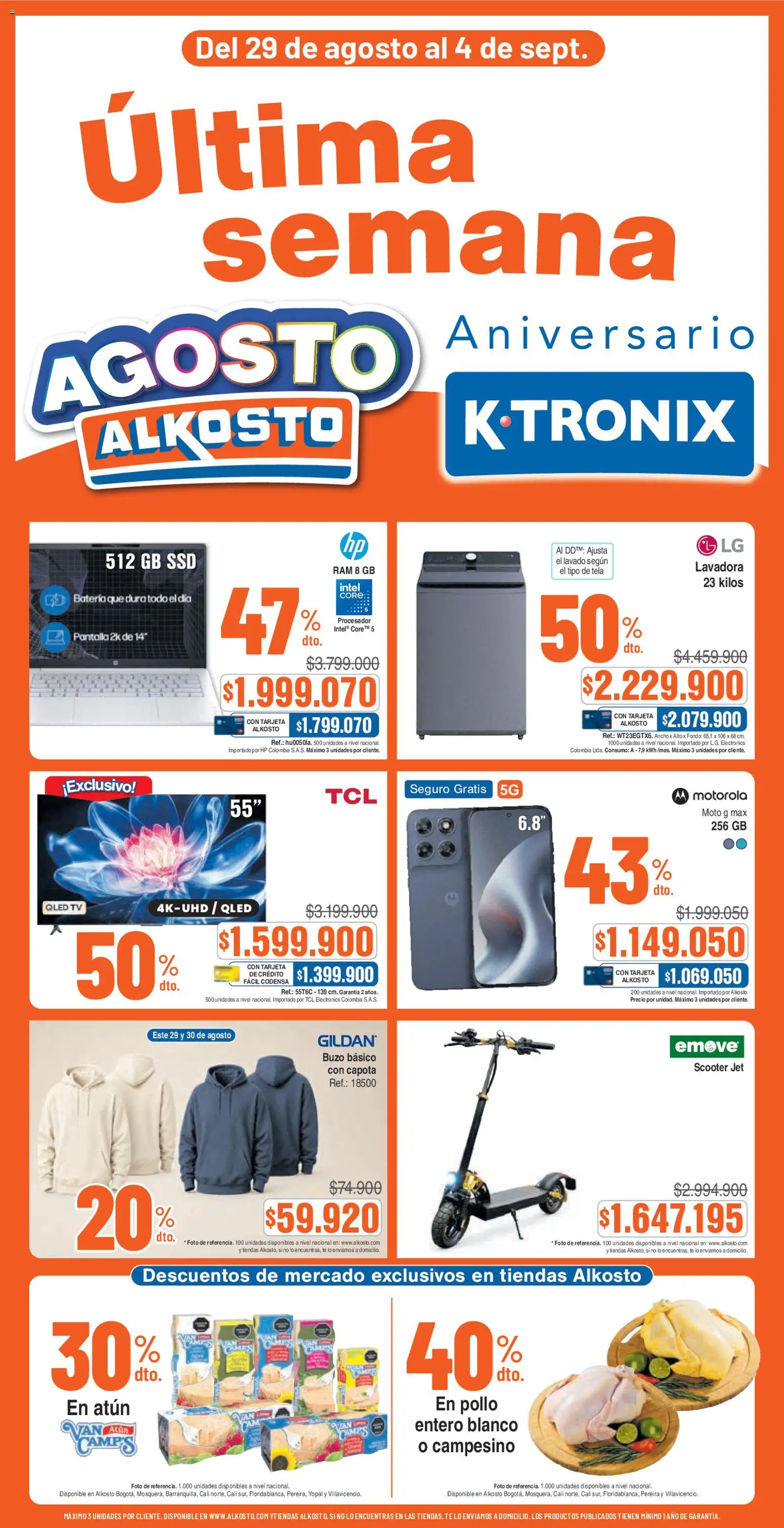  Vista previa del prospecto Ktronix catálogo del almacen Ktronix válida del 29/08/2026 al 04/09/2026