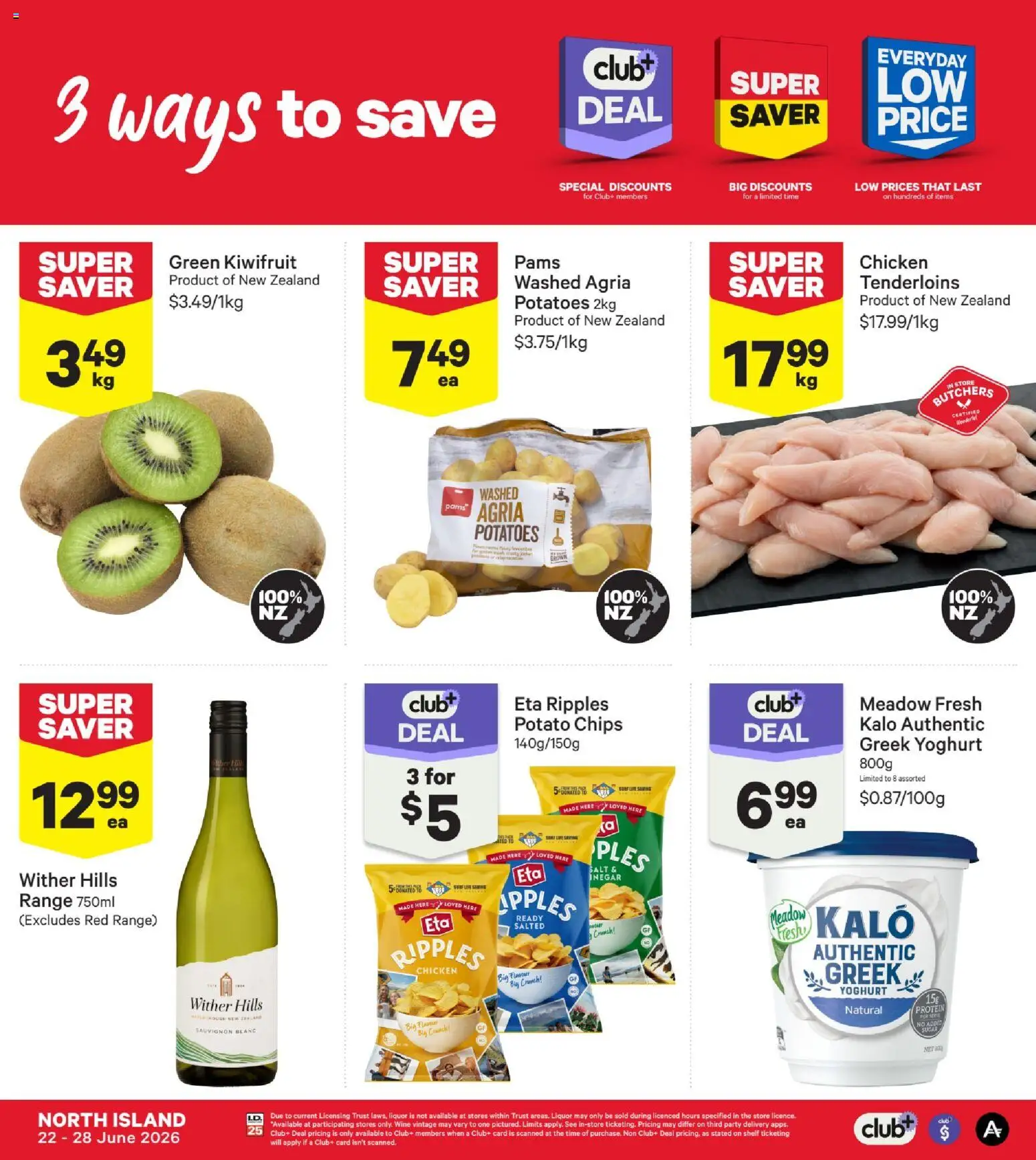 Preview of catalogue New World catalogue from shop New World valid 22 Jun 2026