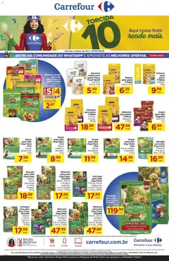 Pré-Visualização do folheto "Carrefour ofertas Hiper Pet" da loja Carrefour válido a partir de 04/06/2026
