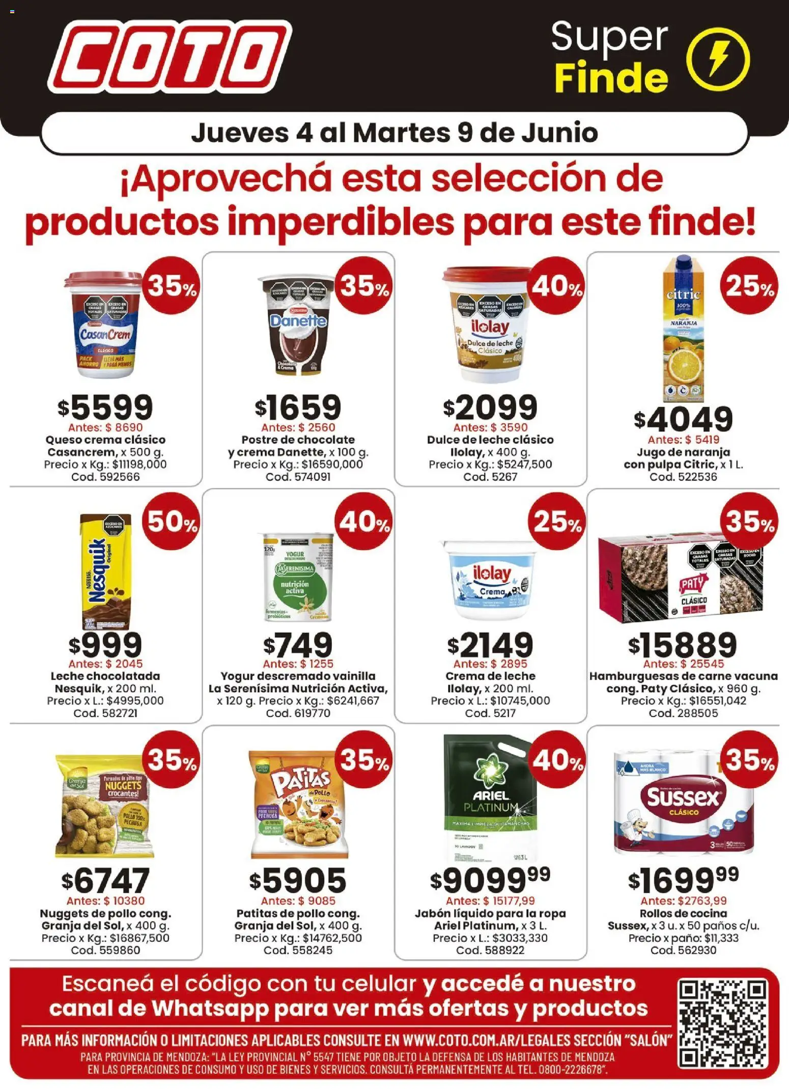Vista previa del folleto de la tienda Coto válido desde el 04/06/2026 