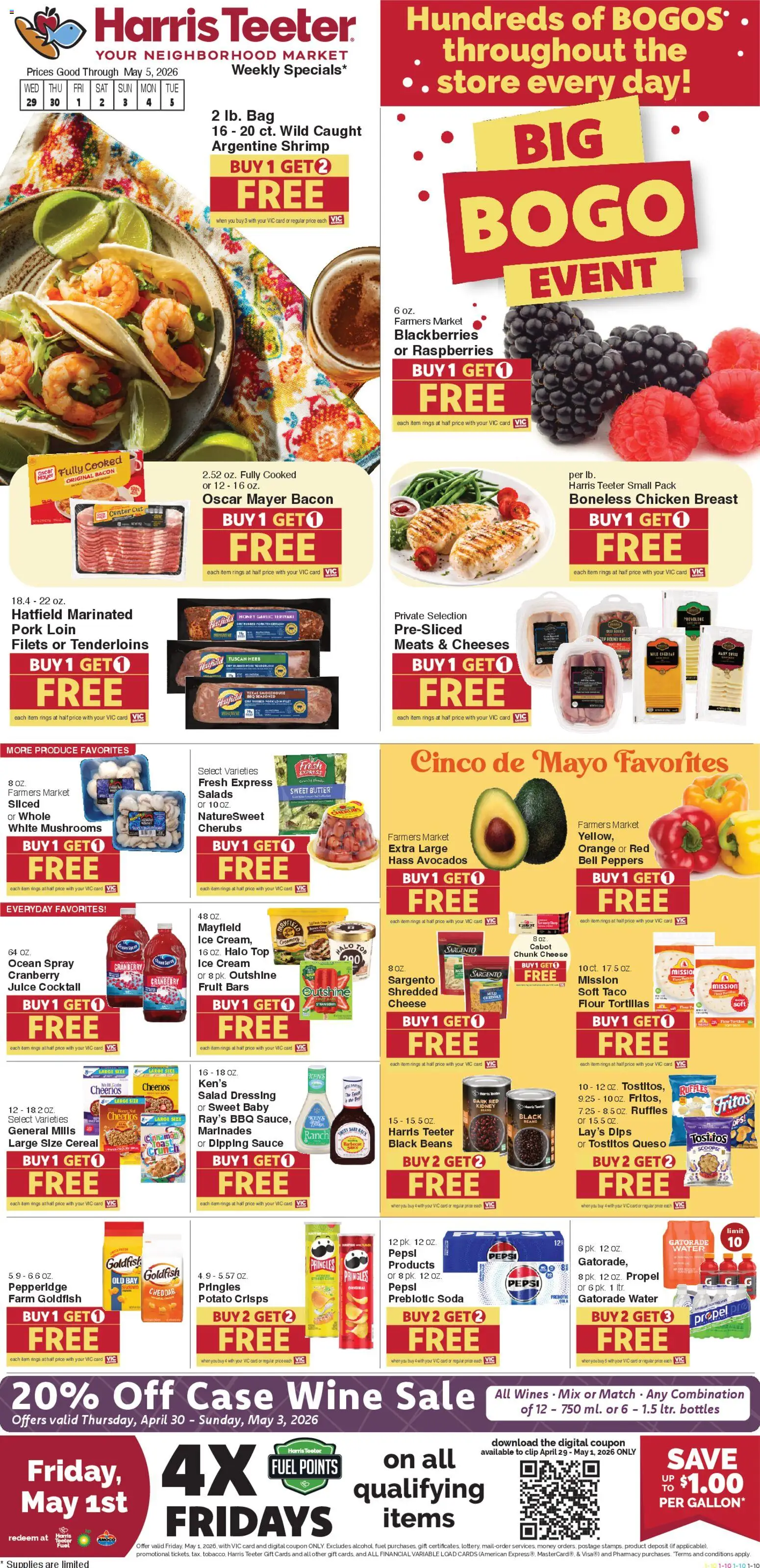 Ad Preview of Harris Teeter Harris Teeter Weekly Ad from 04/29/2026