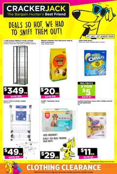 Preview of catalogue Crackerjack catalogue from shop Crackerjack valid 16 Jul 2026