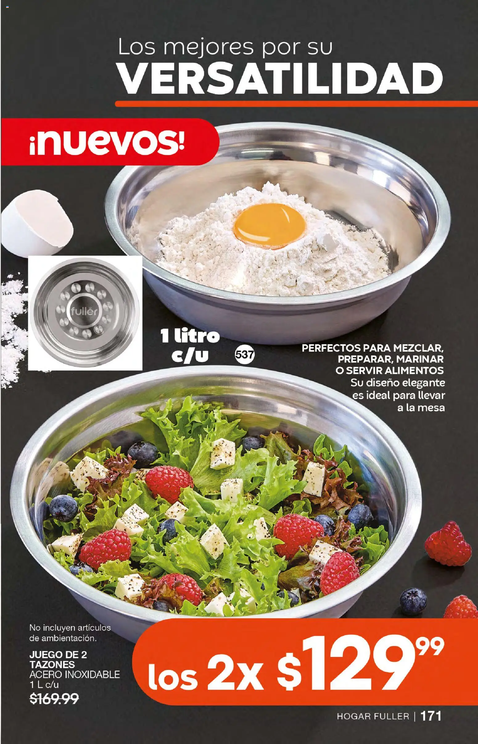 Vista previa las ofertas de la tienda Fuller - Campaña 23 2026 desde el 18/02/2026 - Juego, Alimentos, Mesa