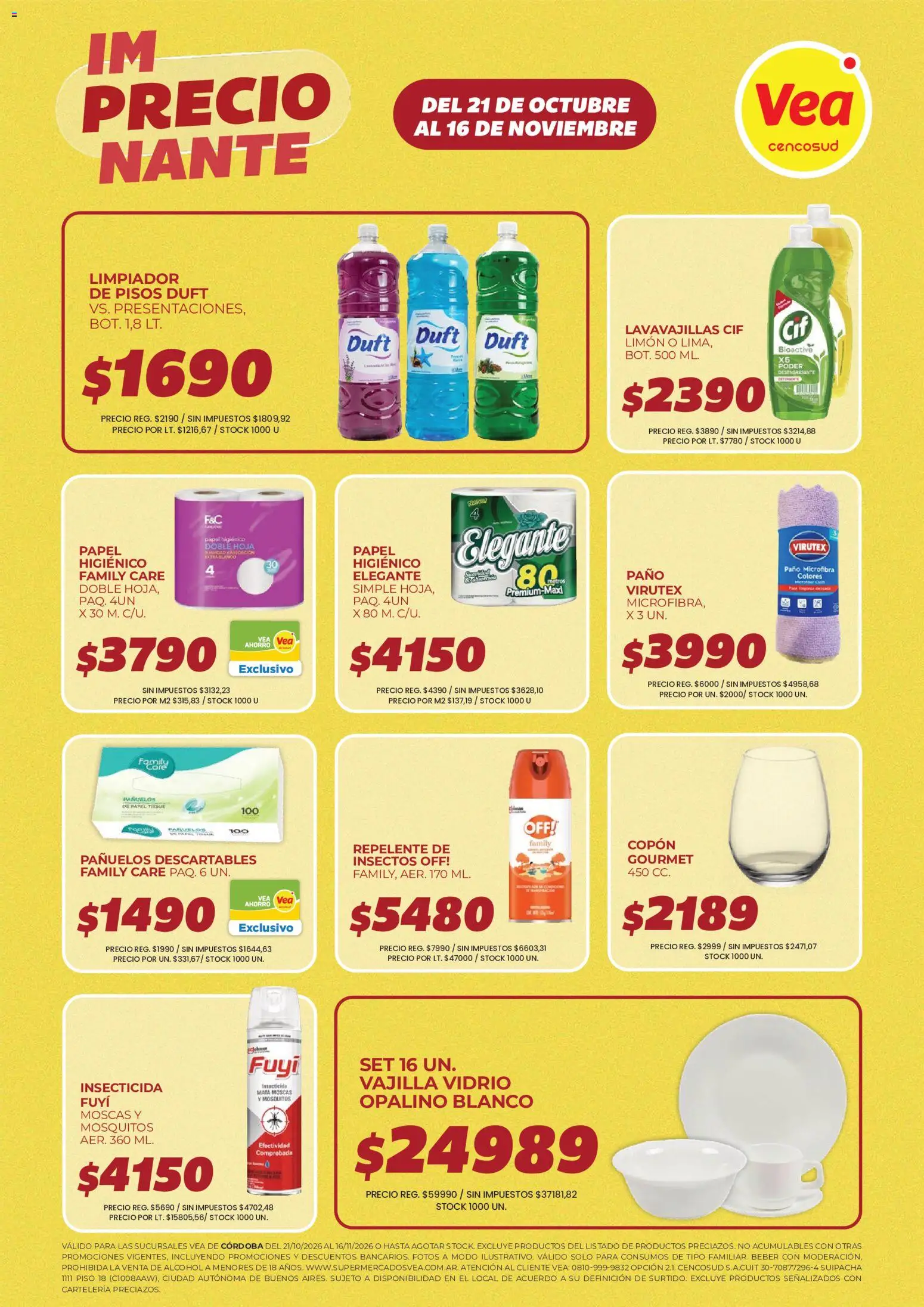Vista previa del folleto de la tienda Vea válido desde el 21/10/2026 