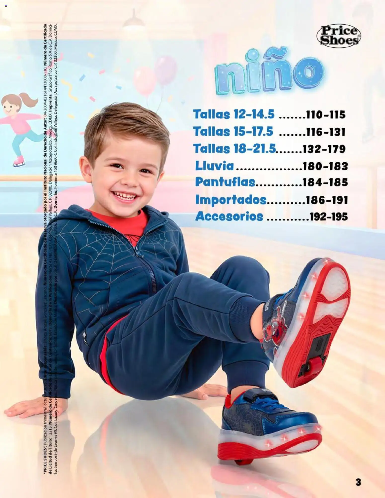Vista previa las ofertas de la tienda Price Shoes - Price Shoes catálogo Kids desde el 21/10/2026 