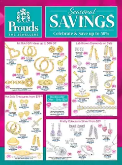 Preview of catalogue Prouds The Jewellers catalogue from shop Prouds The Jewellers valid 12/10/2026