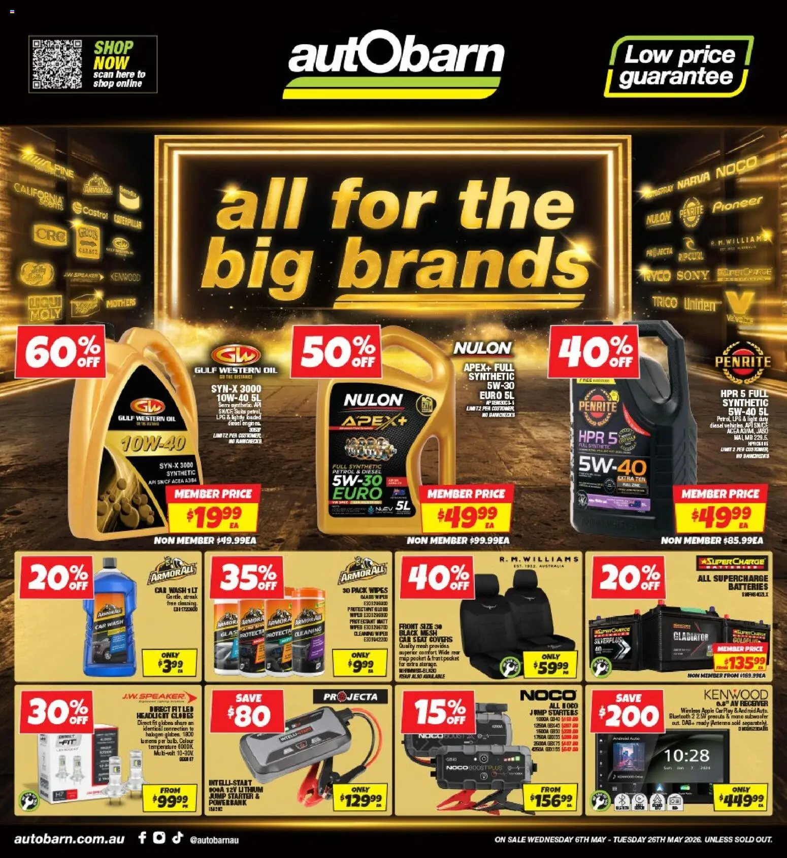 Preview of catalogue Autobarn catalogue from shop Autobarn valid 06/05/2026
