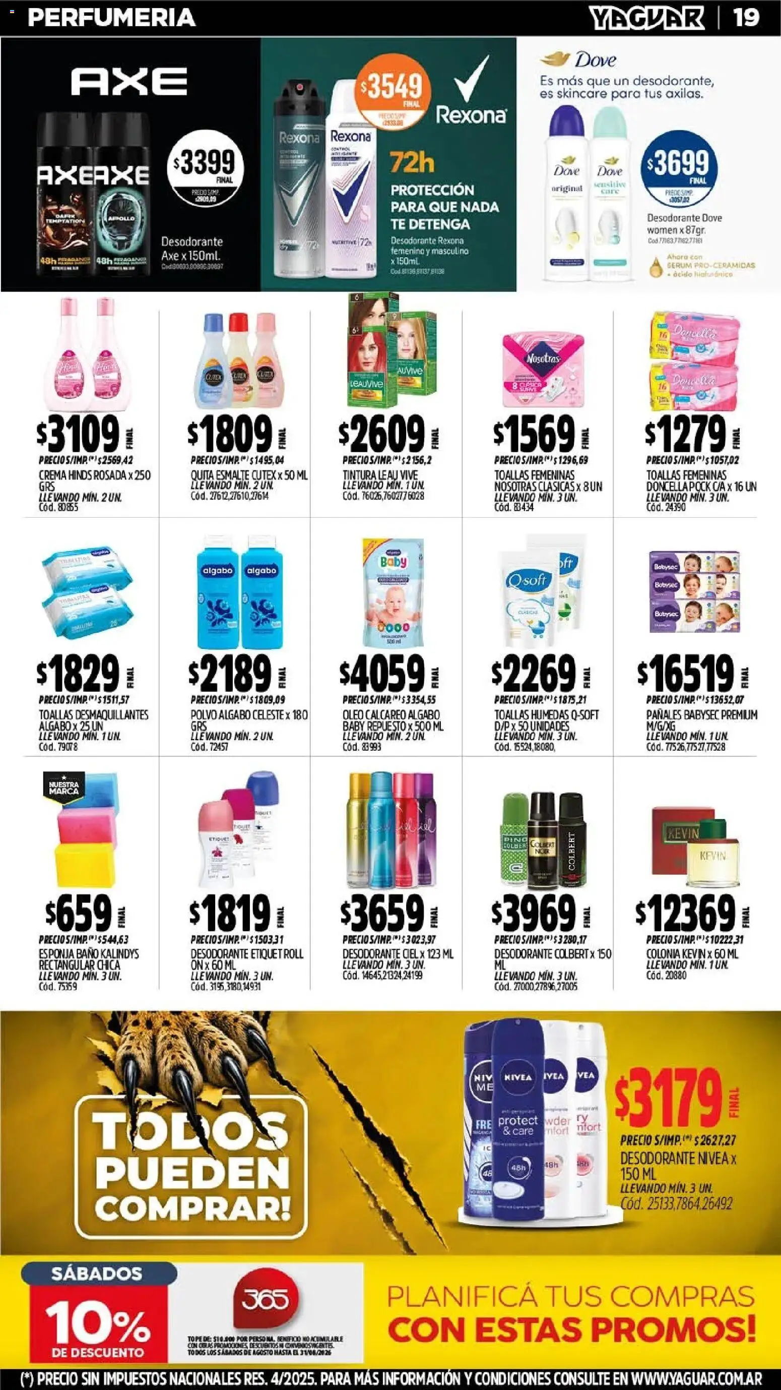 Vista previa del folleto de la tienda Yaguar válido desde el 03/08/2026 