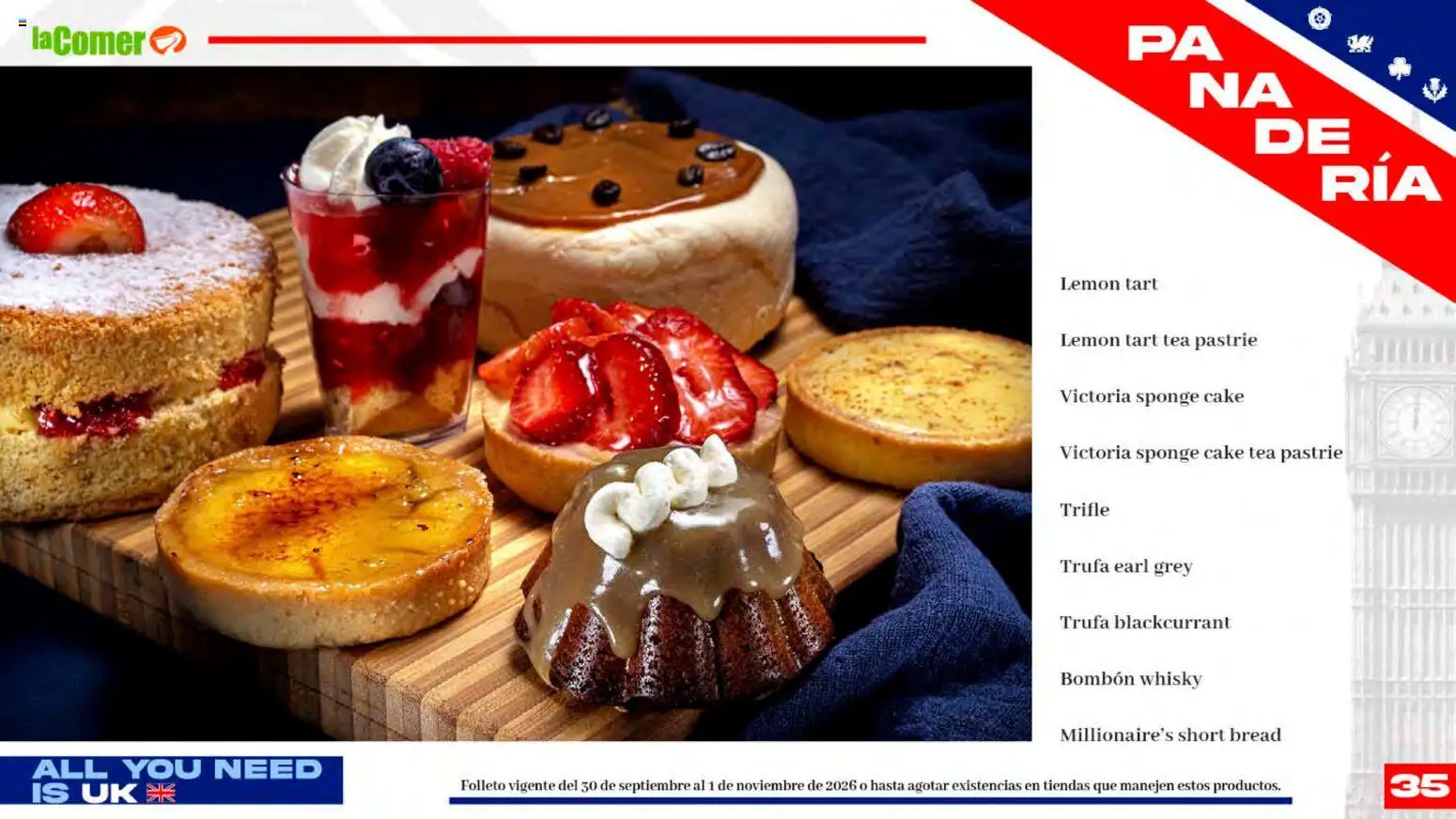 Vista previa las ofertas de la tienda La Comer - La Comer folleto desde el 30/09/2026 - Whisky, Short