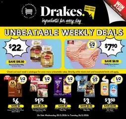 Preview of catalogue Drakes catalogue SA from shop Drakes valid 20/05/2026